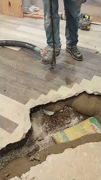 Filling the void under our slab