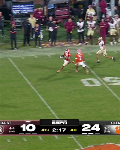 Fourth INT of the year for Ricardo Jones! 📺 ACCN | Clemson Football