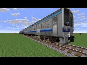 【マインクラフト】RealTrainMod 213系 #jr西日本 ##train #マイクラ #rtm