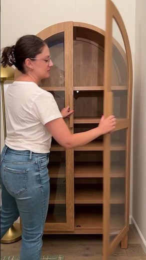 Arch Cabinet Styling with BHG Walmart