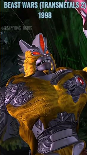 Cheetor Evolution 1996 to 2021 | 4K Upscale | #transformers #beastwars #riseofthebeasts