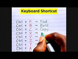 Keyboard Shortcuts for Everyday Use (Windows & Mac) | Internet Vocabulary ✅