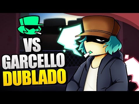 Friday Night Funkin DUBLADO | VS Garcello Full Week