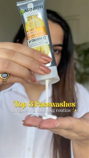 Which Face Wash Should You Use for Glowing Skin? My Top 3 Morning Routine Picks #facewash #skincare