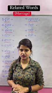 Marriage Related Words (Spoken English)…. #englishvocabulary #englishlearning #englishspeaking #vocabulary #speakingpractice #communicationskills | Rabia Taj