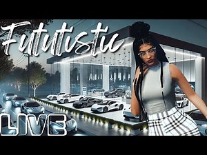 🔴LIVE Creating a FUTURISTIC PDM MLO | How to Make an MLO in Blender