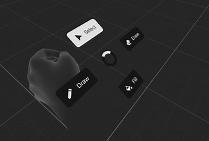 Spatial Circular Menu II