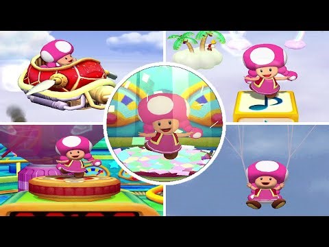Mario Party 5 - All Duel Mini-Games as Toadette