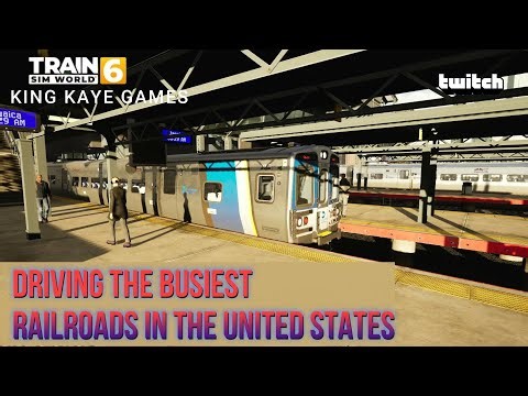 Train Sim World 6 | Driving America’s Busiest Railroad | King Kaye Games #twitch #lirr #njtransit