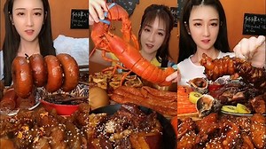 3.1M views · 28K reactions | Chinese food - Chinese people eating - mukbang - asmr [Vol 161] | Korean Food & Mukbang | Facebook