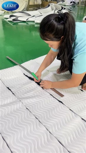 Mattress Fabric Cutting Process | LEIZI furniture #shorts