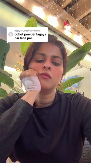 ‏Replying to @vineet | Face Powder