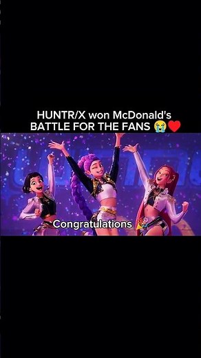 Kpop Demon Hunters x McDonald's Battle for the fans Results 🎉