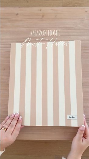 Get your life in order with this Amazon binder! 🤍 #amazonfinds #organizedhome #organizedlife