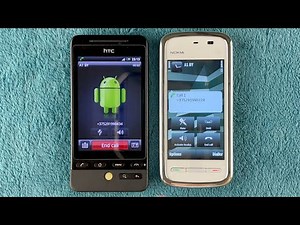 Calling from HTC Hero to Nokia 5230 and back. First phone with HTC Sense