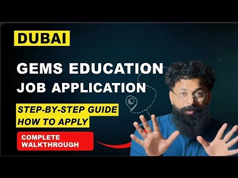 How to Apply for GEMS Teaching Jobs (😱Step-by-Step + Common Mistakes)😱