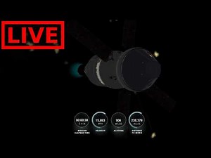 🌎 LIVE Tracking Artemis 2 Orion Spacecraft