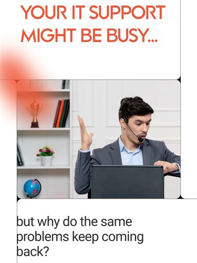 Many businesses believe their IT support is working simply because issues are getting fixed. But reactive IT support often creates the same cycle repeatedly. Slow systems. Network instability. Repeated downtime. Last-minute fixes. Frustrated teams. These problems usually happen when businesses rely on support that only reacts after something breaks. Modern Managed IT Services focus on prevention, monitoring, security, and long-term system stability. A structured IT environment should include: • 