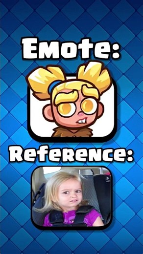 Emote vs Reference Part 5 #clashroyale