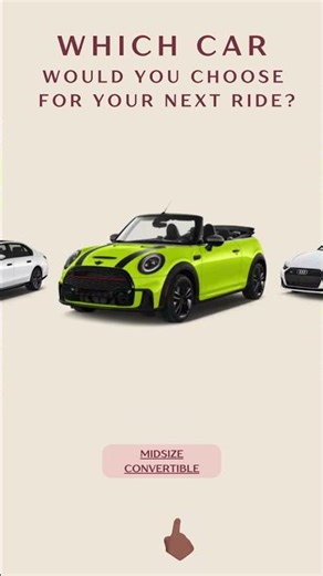 Which Car Would You Choose? 🚗 | Pick Your Ride