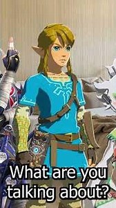 Link Plays Video Games #zelda #mastersword #botw #zeldabotw #breathofthewild #zeldatotk #zeldabotw