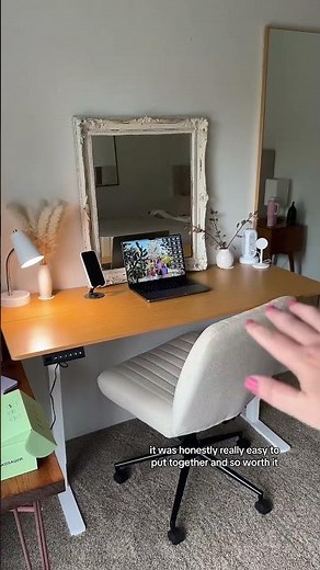 Easy Assembly Sit-Stand Desk for Every Work Setup! #sitstanddesk