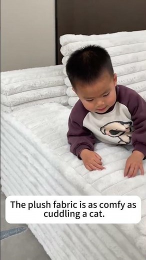 Chic & Stylish Living: Oversized Chaise Lounge Sofa Setup & Decor Tips! 💫🏡