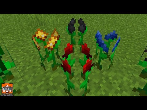 Minecraft Bedrock: Ore Crops Addon (Materials from Plants)