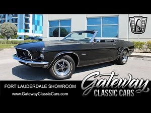 1969 Ford Mustang Convertible 302 V8 Gateway Classic Cars FTL- 2042