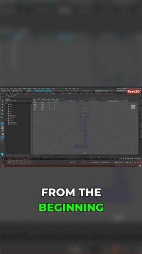 Stop Rigging Your Legs Wrong #maya #3d #animation