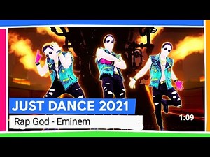 Just Dance 2021 : Rap God By Eminem | Full gameplay