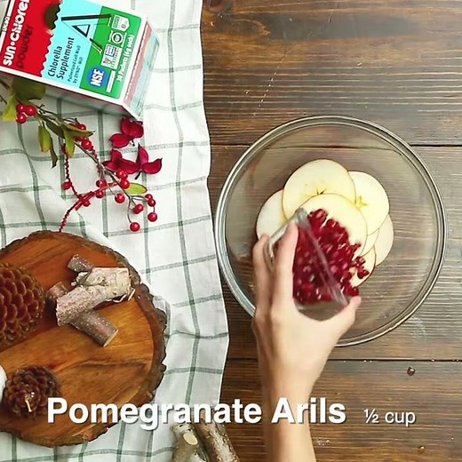 Homemade Chlorella Apple Cider