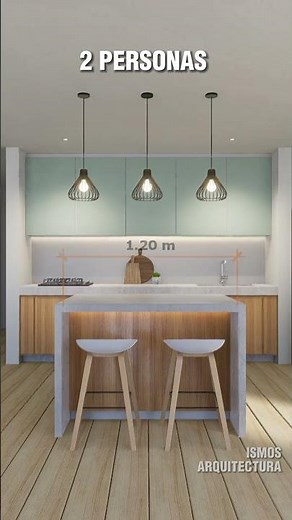 Kitchen island measurements. #kitchen #design #architecture #interiordesign