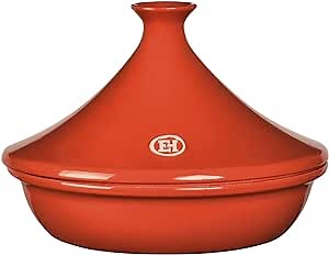 Emile Henry Made In France Flame Tagine, 2.1 quart, Terracotta