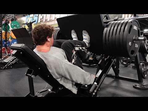 Leg Press got a little FREAKY…