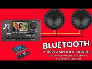 Bluetooth Amplifier Module Unboxing and Review🔊 - Bluetooth Amplifier