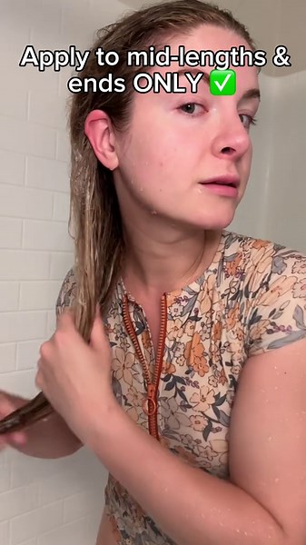 Applying conditioner to your scalp can cause hair to get greasier faster