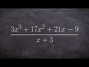 Learning how to complete synthetic division