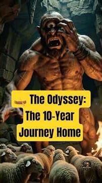 ⚓️The Odyssey: The 10-Year Journey Home #odyssey #Odysseus #iliad #aeneas #ancientgreek