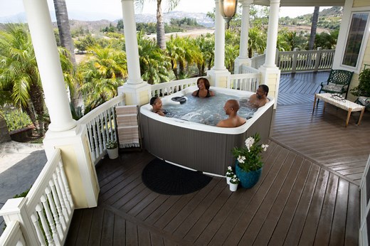 Lifesmart Curacao DLX (LS550 Plus) 5-Person 65-Jet 220-Volt Spa - OutletSpas.com