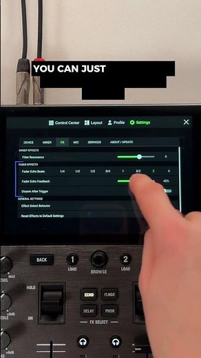 Fader FX on the Numark Mixstream Pro and Mixstream Pro Go