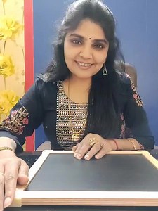 INTRODUCING SLATE An effective and interesting tool for toddlers to introduce pre writing skills. #earlyintervention #prelearning #childdevelopment #smiles For Admissions contact @9248025432, 9275292929 | Sangeetha's Saree Emporium