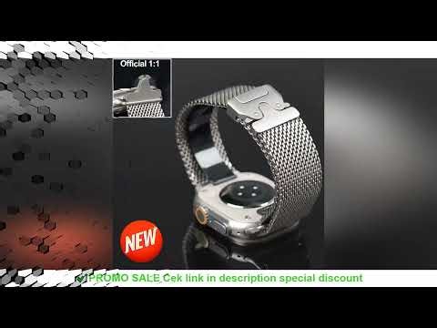 Official Titanium Milanese Loop Band for Apple Watch Bands Ultra 3 2 49mm Strap Series 11 10 9 8 SE