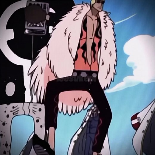 Doflamingo's Iconic Walking Moments in One Piece