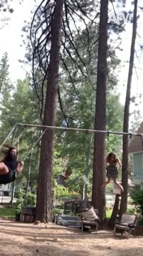 America's Funniest Home Videos on Instagram: "They're ok but the swing set isn't 😅 #afv #fail #funnyvideos"