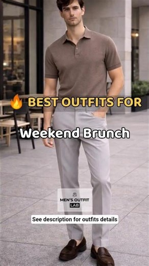 Best Weekend Brunch Outfits for Men (Casual but Sharp)