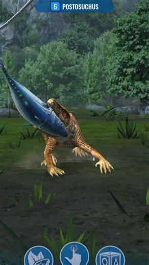 Playing With Postosuchus Dinosaur #shorts