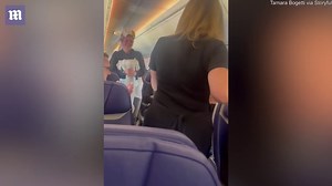 Bride-to-be walks down aisle in toilet paper dress on flight