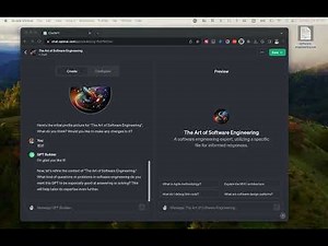 视频教程，如何使用自己的知识库创建一个知识类GPT。