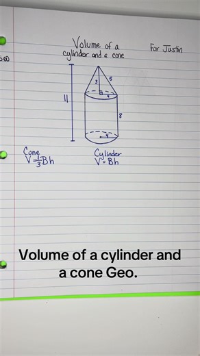 #volume #cylinder #cone